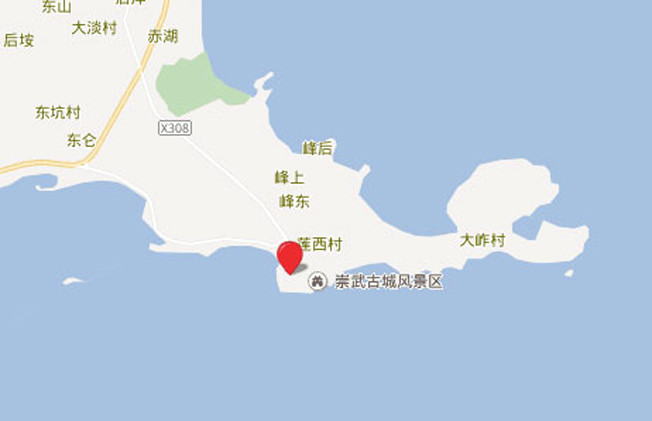 有些凝重的崇武古城 但这里绝对是一座温暖的古城