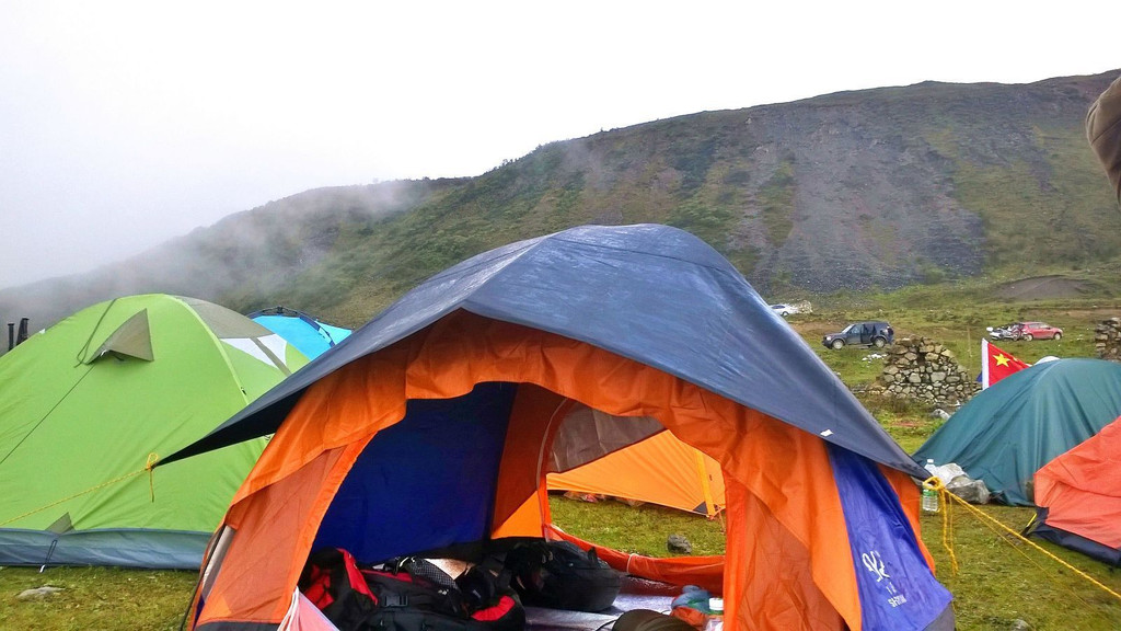 舍命之旅—雅安轿顶山露营