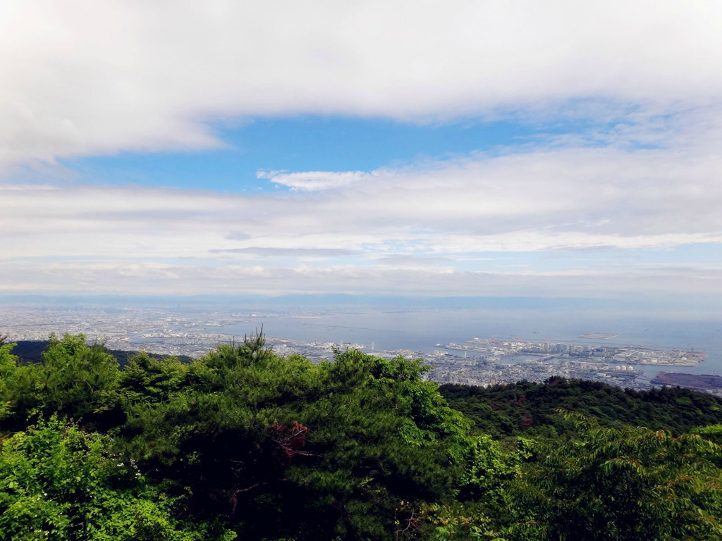 神户六甲山的奇妙风光